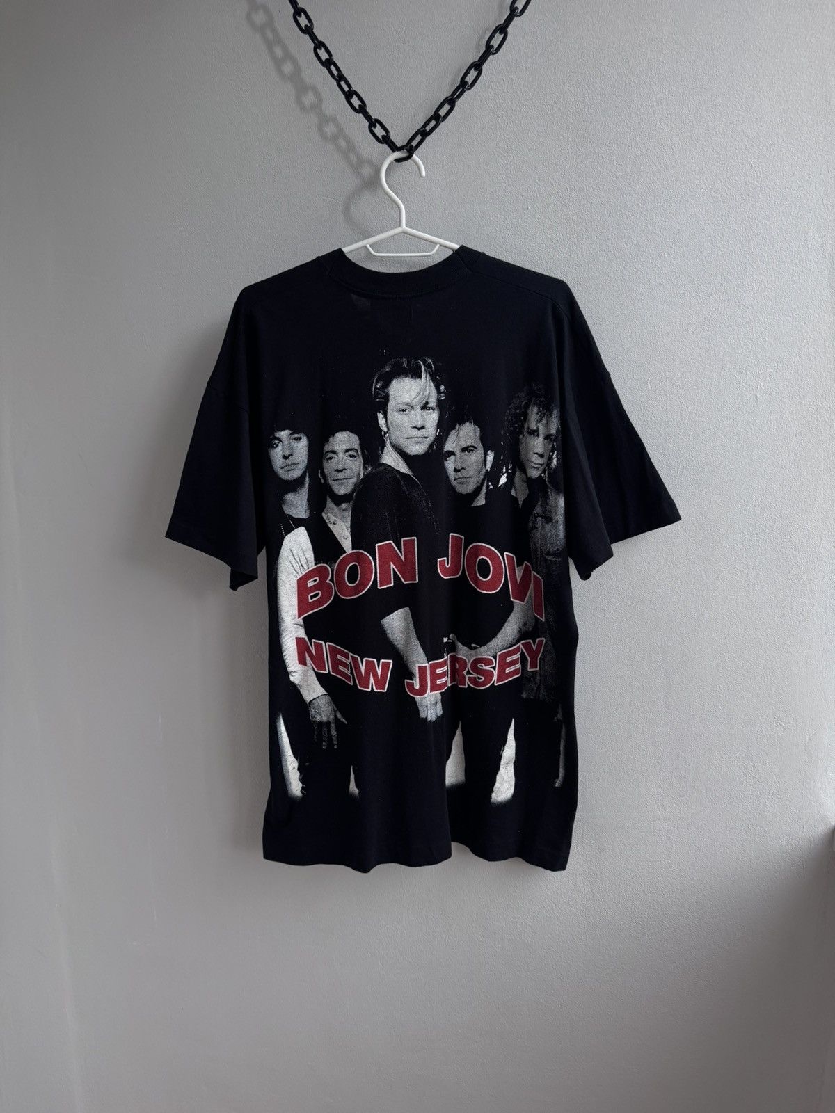 Band Tees Bon Jovi 1999 Vintage 90s Overprinted T Shirt Tee Band Tees Size US XL / EU 56 / 4 - 9 Thumbnail