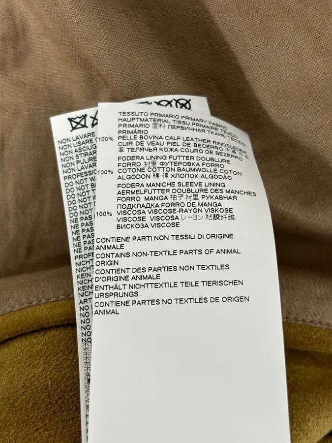 Maison Margiela SS2020 Maison Margiela Beige Suede Trucker Jacket Size US L / EU 52-54 / 3 - 15 Thumbnail