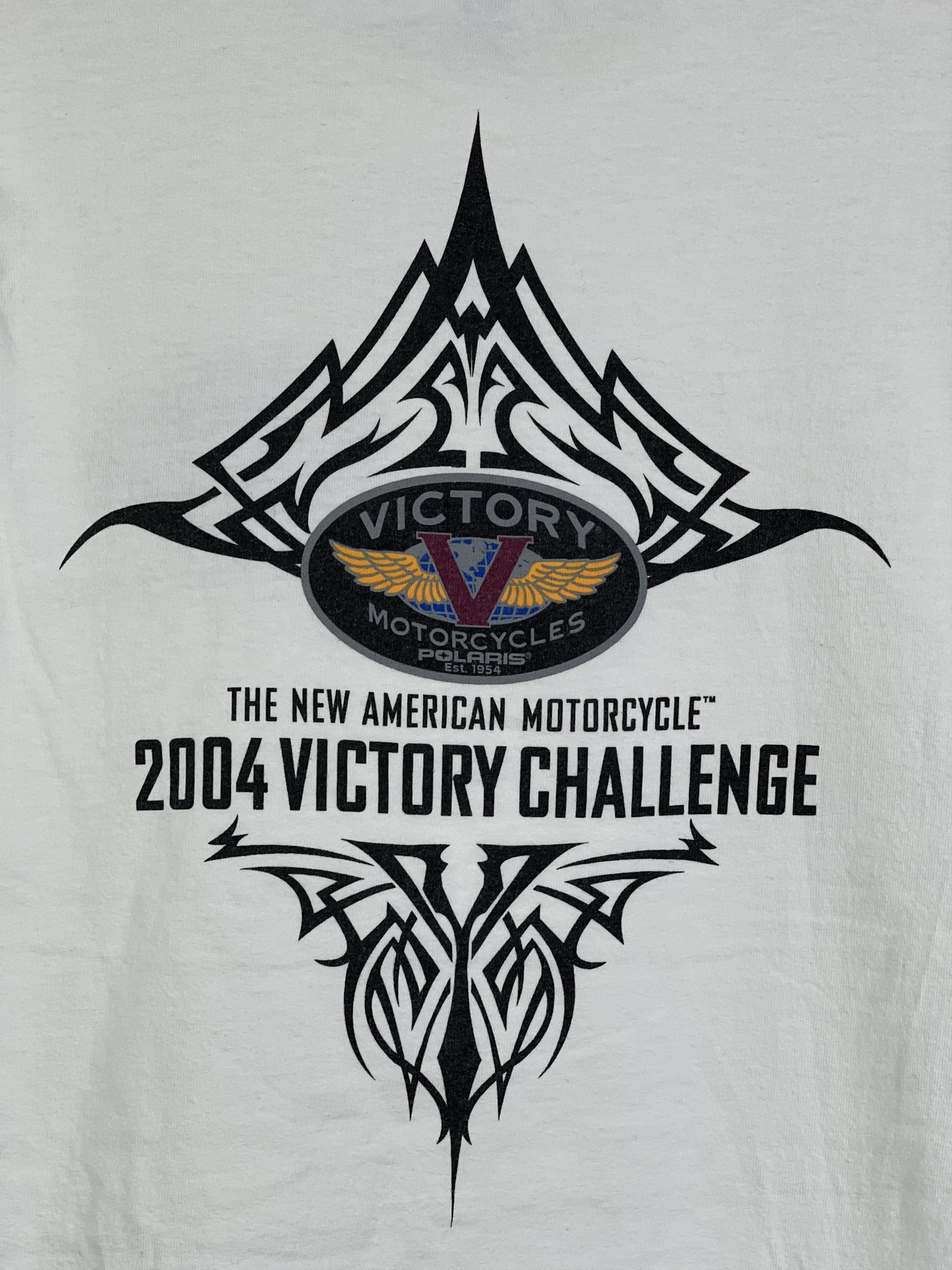 Vintage No.4578 Vintage The New American Motorcycle Promo Tee (L) Size US L / EU 52-54 / 3 - 2 Thumbnail
