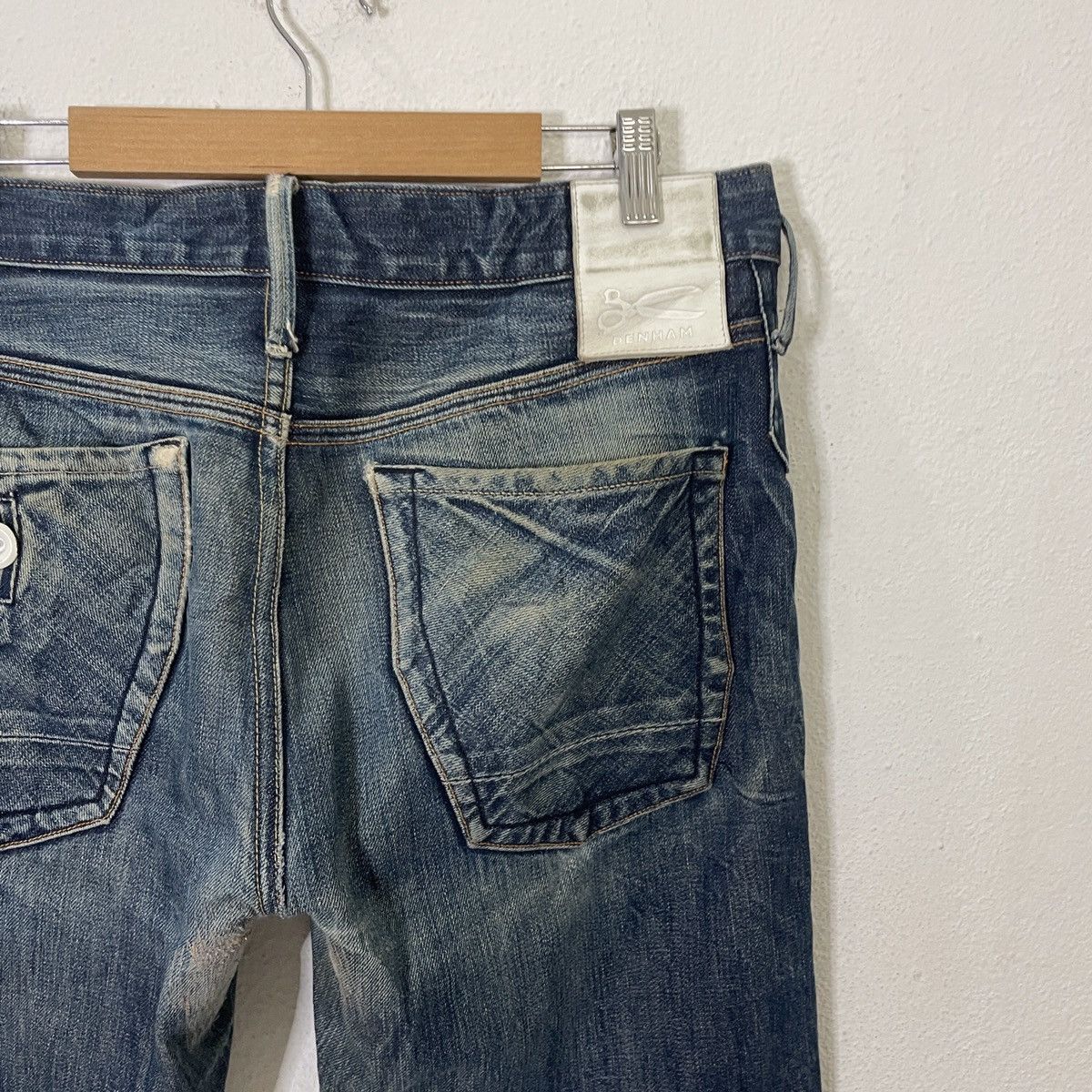 DENHAM Vintage Denham Japan Selvedge Denim Jeans Size US 34 / EU 50 - 10 Thumbnail
