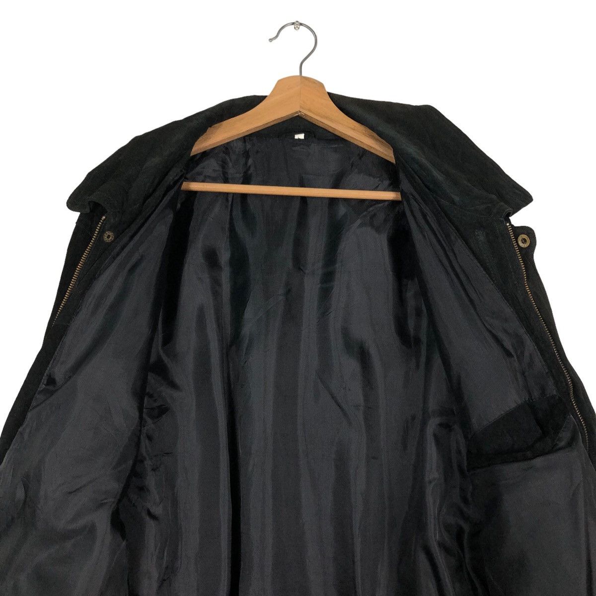 Issey Miyake 🔥Vintage Fly Genuine Leather Jacket Biker Issey Miyake Size US L / EU 52-54 / 3 - 14 Thumbnail