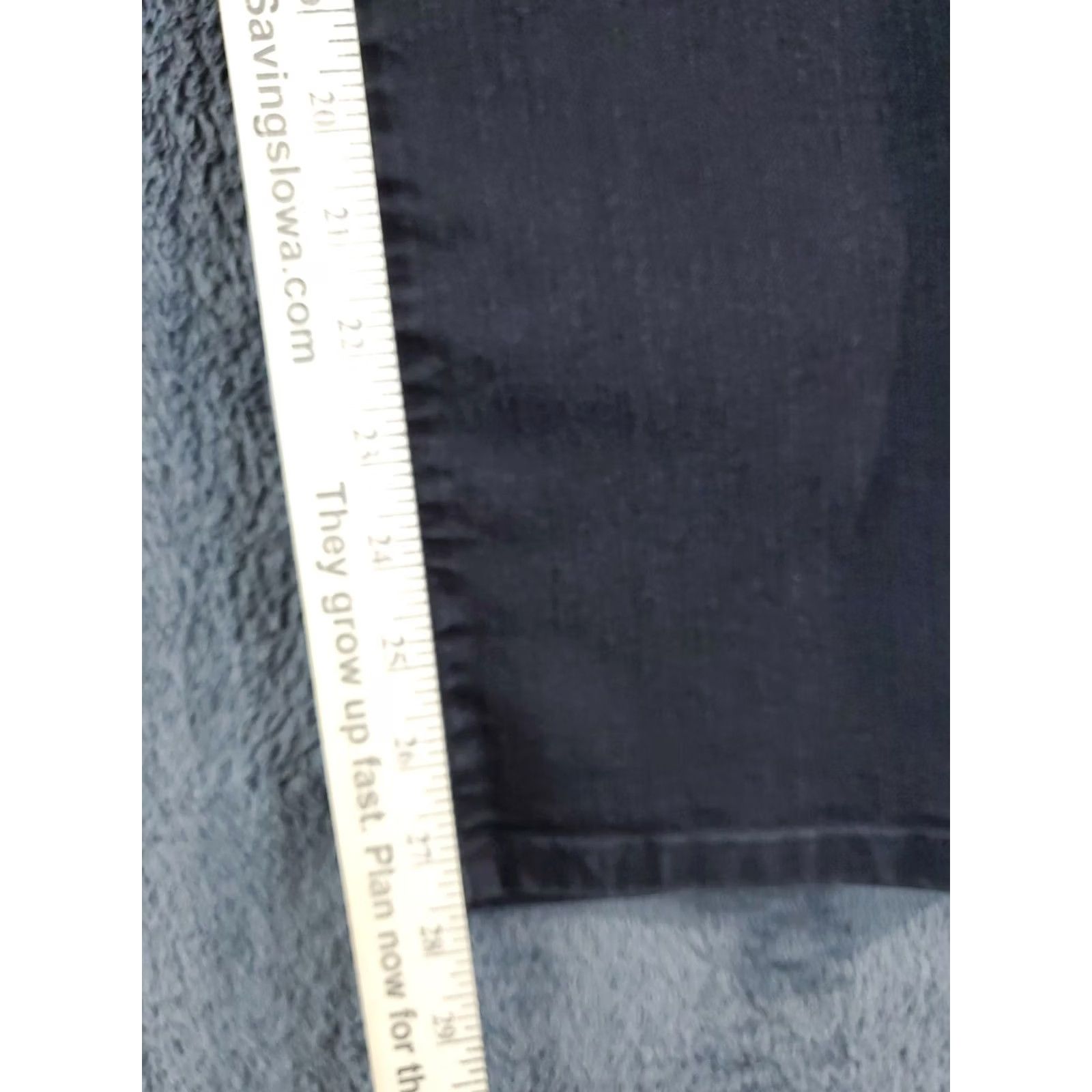 Levi's Levi's 505 Straight Jeans Womens Black Denim Mid Rise Dark Wash Size 29 Black/Denim Jeans Women 505 Straight Menus Womens Size 29" - 6 Thumbnail