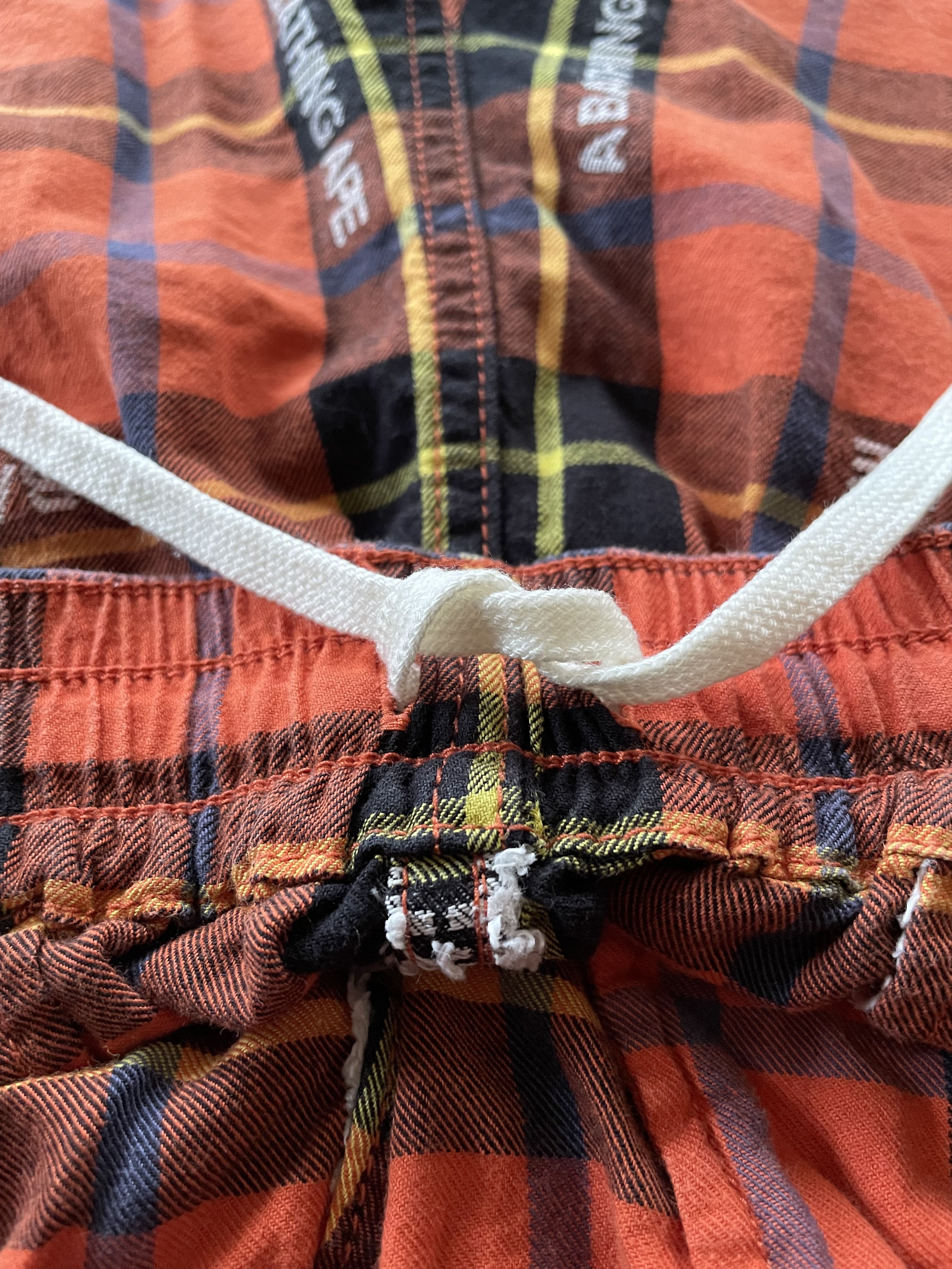 Bape Bape A Bathing Ape Check Plaid Shorts Size US 34 / EU 50 - 4 Thumbnail