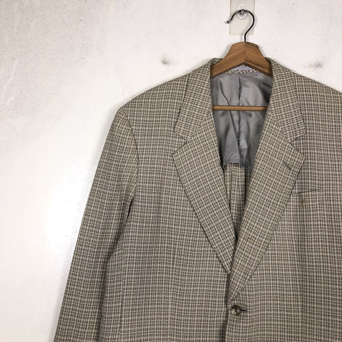 Japanese Brand 📌VINTAGE LANVIN PARIS CASUAL COATS JACKET DOUBLE BREAST Size US M / EU 48-50 / 2 - 9 Thumbnail