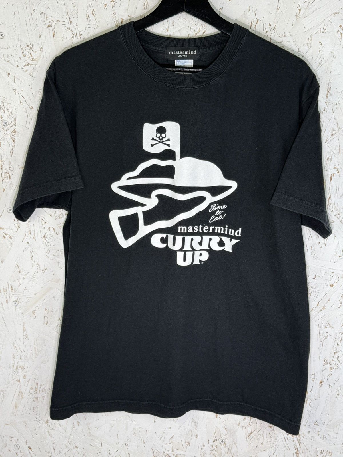 Mastermind Japan Mastermind Japan x Nigo Curry Up T-Shirt Black Size L Size US L / EU 52-54 / 3 - 1 Thumbnail
