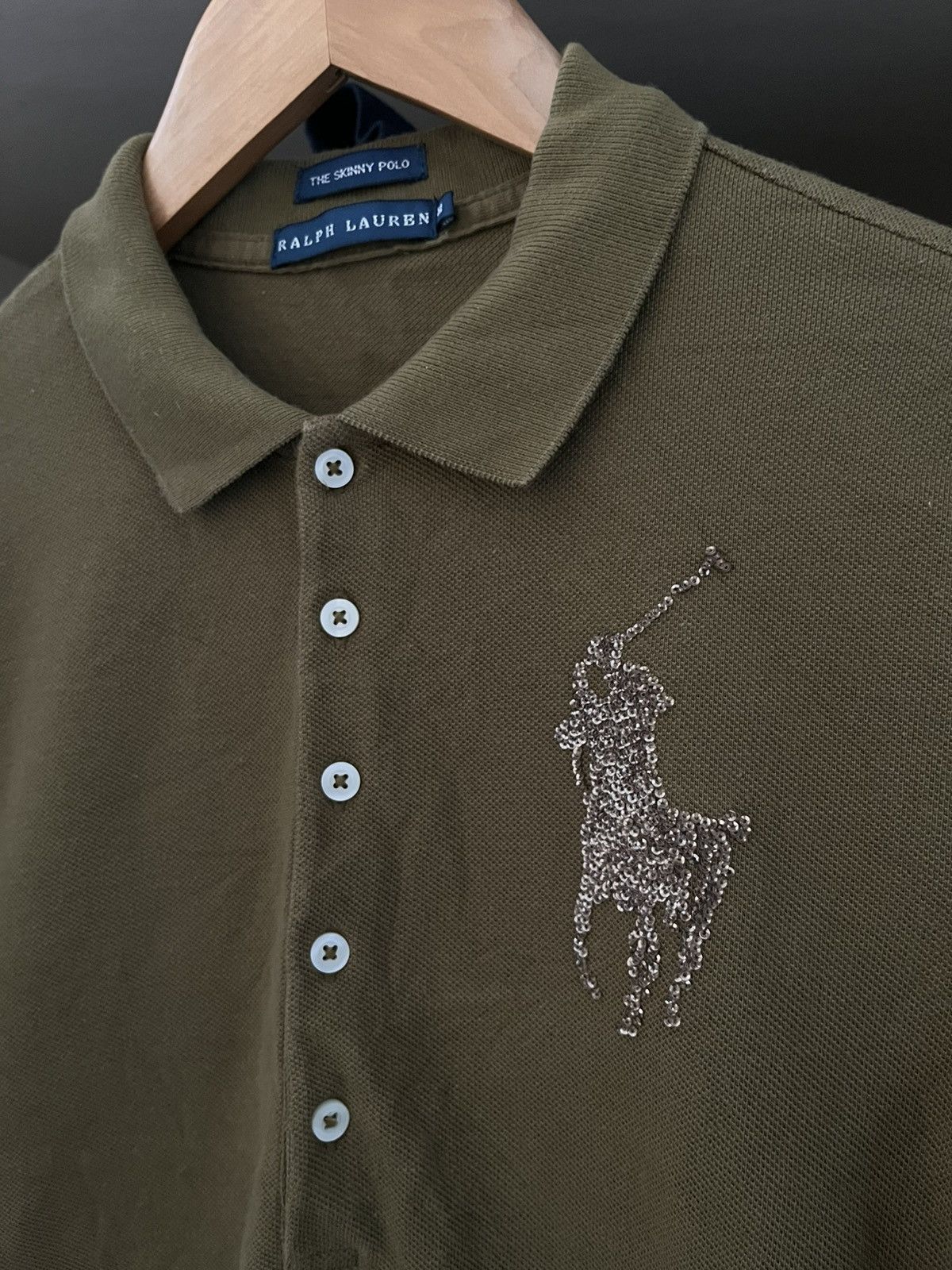 Polo Ralph Lauren Polo Ralph Lauren Big Logo Pony Luxury Polo Tee Size M / US 6-8 / IT 42-44 - 2 Thumbnail