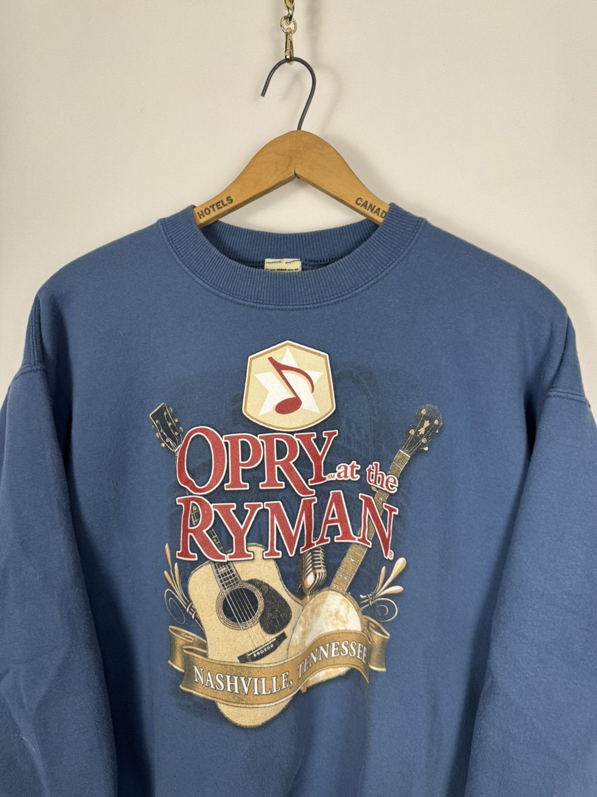 Vintage Vintage 1990s Nashville Opry At The Ryman Sweatshirt Size US L / EU 52-54 / 3 - 4 Thumbnail