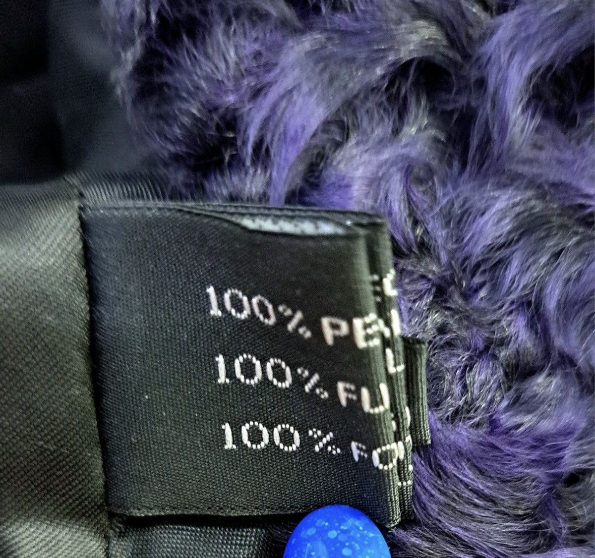 Prada PRADA Purple Fur Bolero Jacket Vintage runway sheepskin Size M / US 6-8 / IT 42-44 - 8 Thumbnail