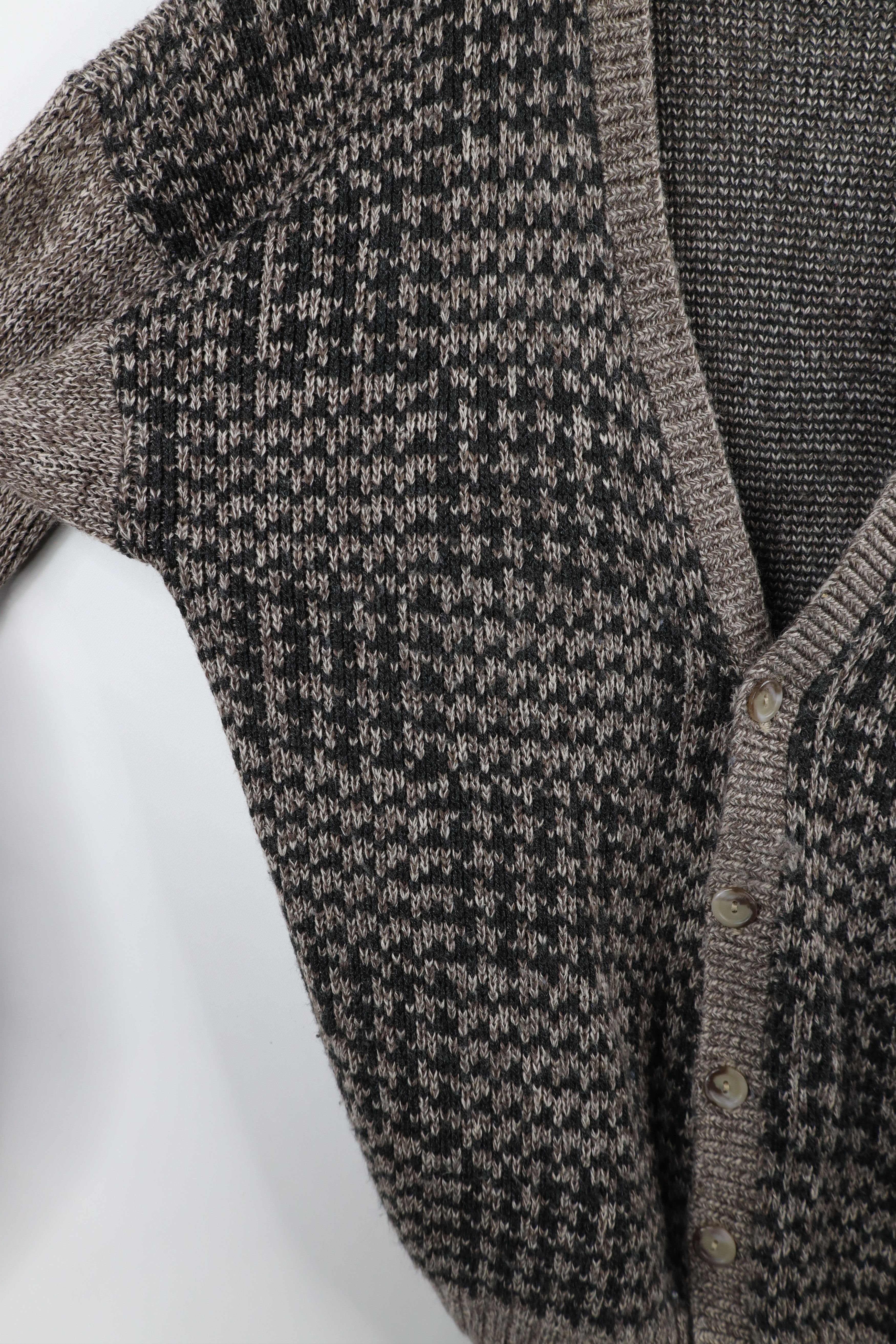 Vintage Vintage 90s Streetwear Knit Button Cardigan Sweater USA Size US M / EU 48-50 / 2 - 4 Thumbnail