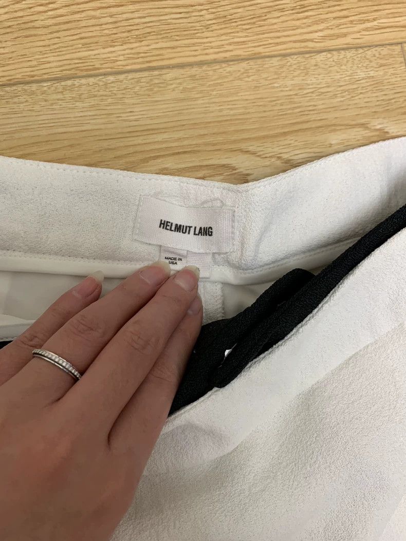 Helmut Lang HELMUT LANG White shorts Size 27" / US 4 / IT 40 - 4 Thumbnail