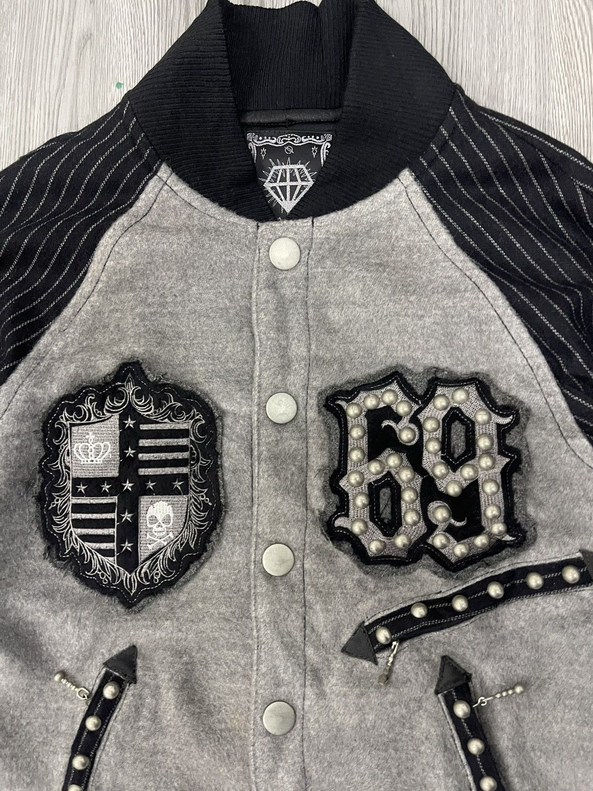 Seditionaries Algonquins Bondage Ghotic studded Bomber Jcket Size M / US 6-8 / IT 42-44 - 7 Thumbnail