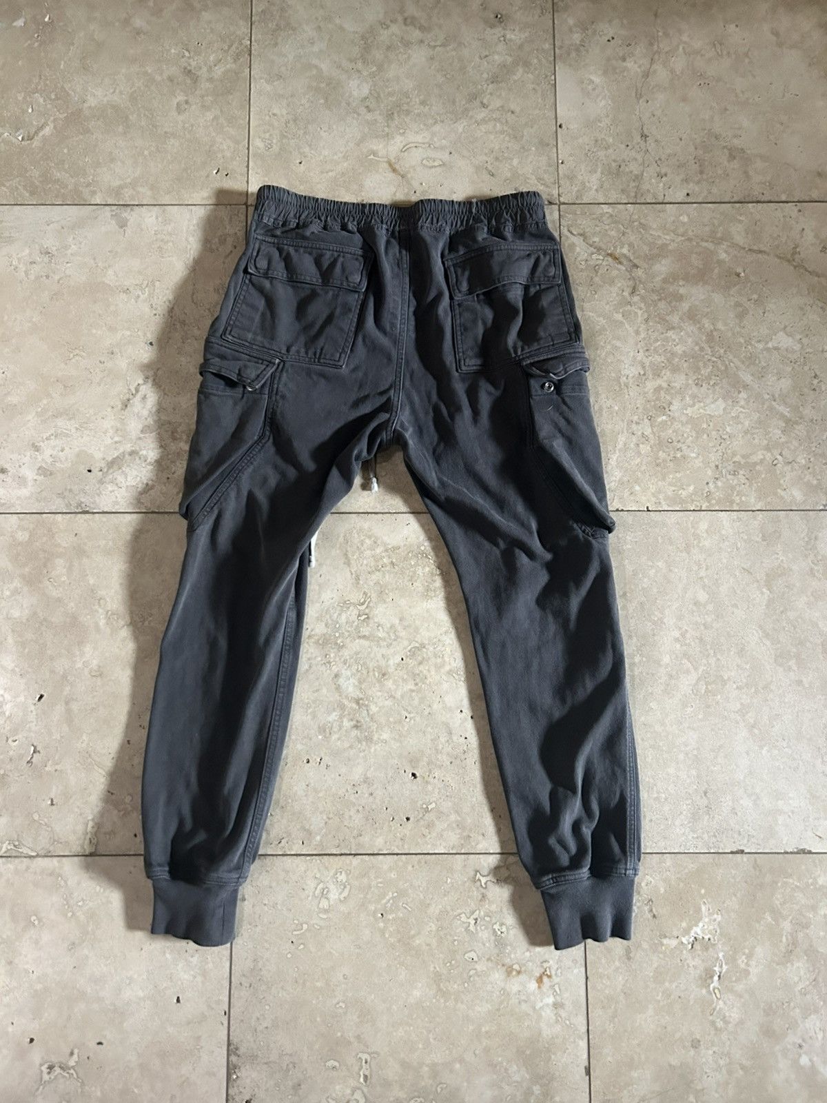 Rick Owens Rick Owens Mastadon Cargo Jogger Sweatpants Size US 28 / EU 44 - 2 Thumbnail