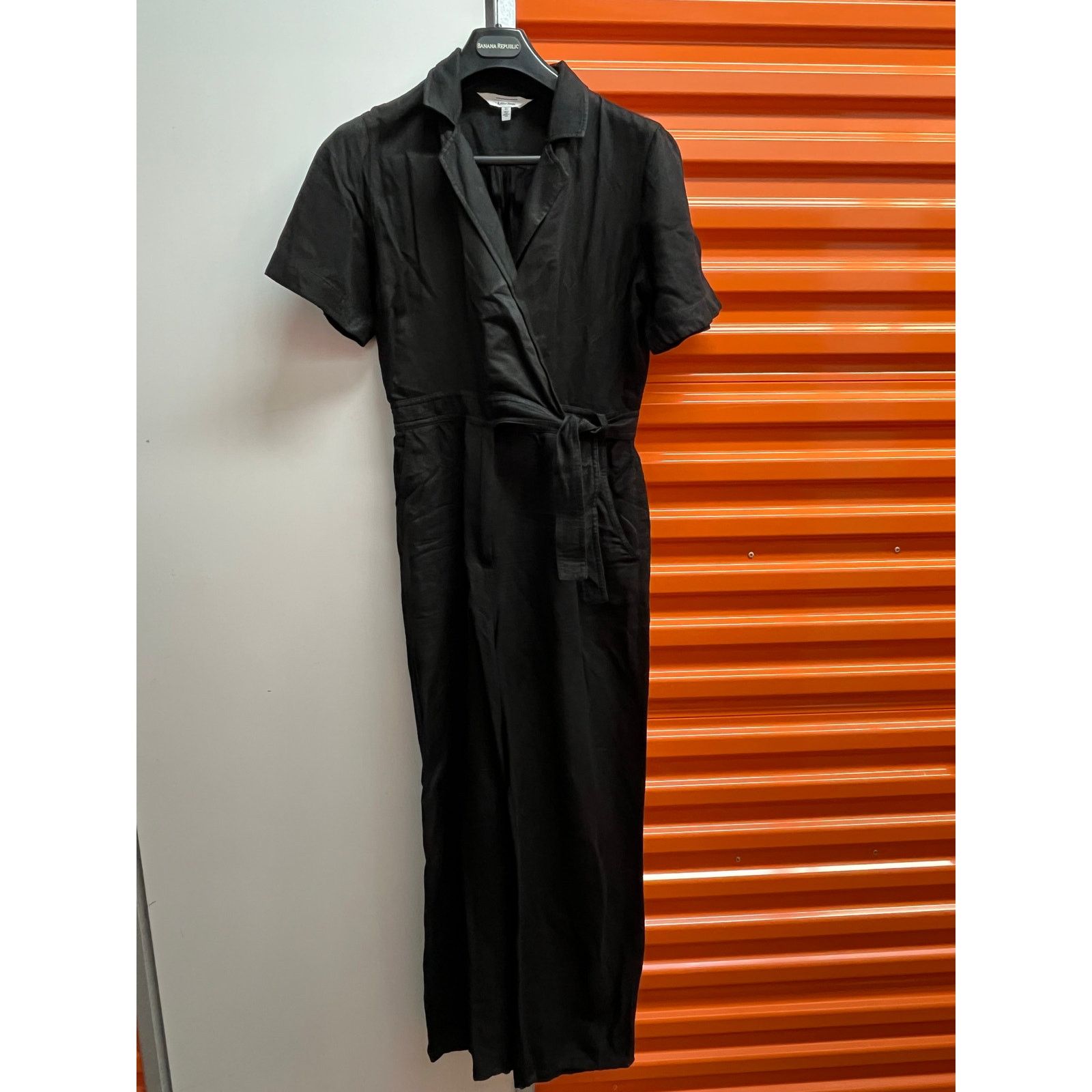 & Other Stories & OTHER STORIES - Belted Jumpsuit / Black / Sz 4 Size 27" / US 4 / IT 40 - 2 Thumbnail