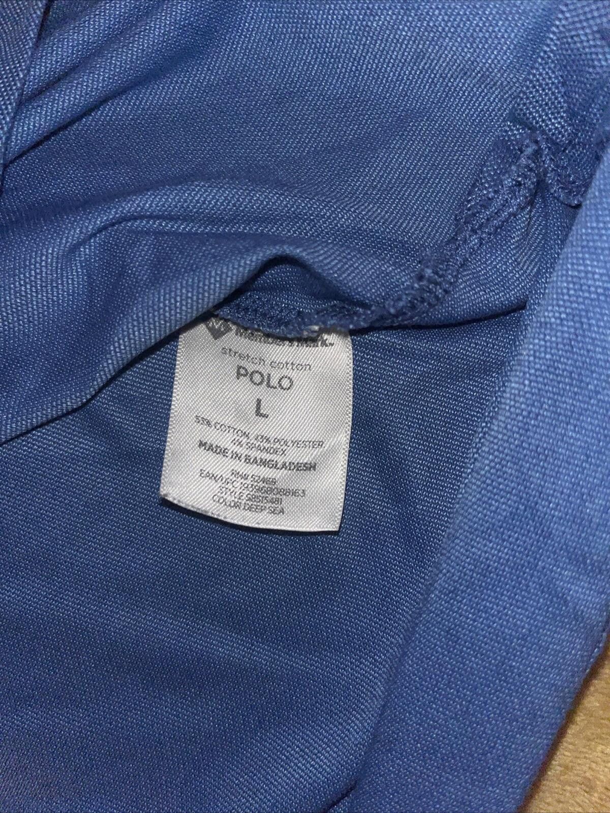 Other Member's Mark Short Sleeve Polo Shirt Men's Size L Blue Size US L / EU 52-54 / 3 - 3 Thumbnail