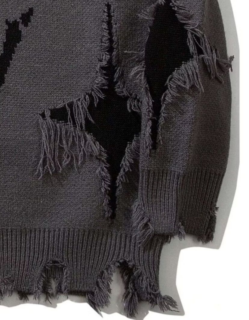Japanese Brand Grey colour skull head sweater Size US M / EU 48-50 / 2 - 3 Thumbnail