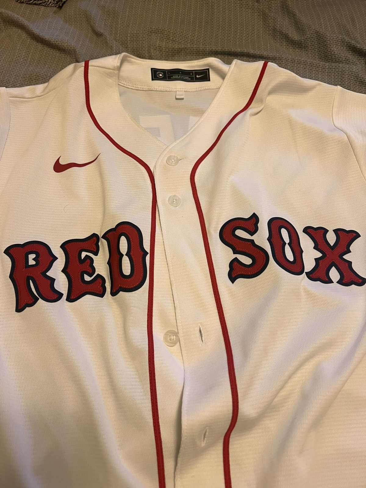 Nike Nike Xander Bogaerts Boston Redsox Jersey Size US L / EU 52-54 / 3 - 1 Thumbnail