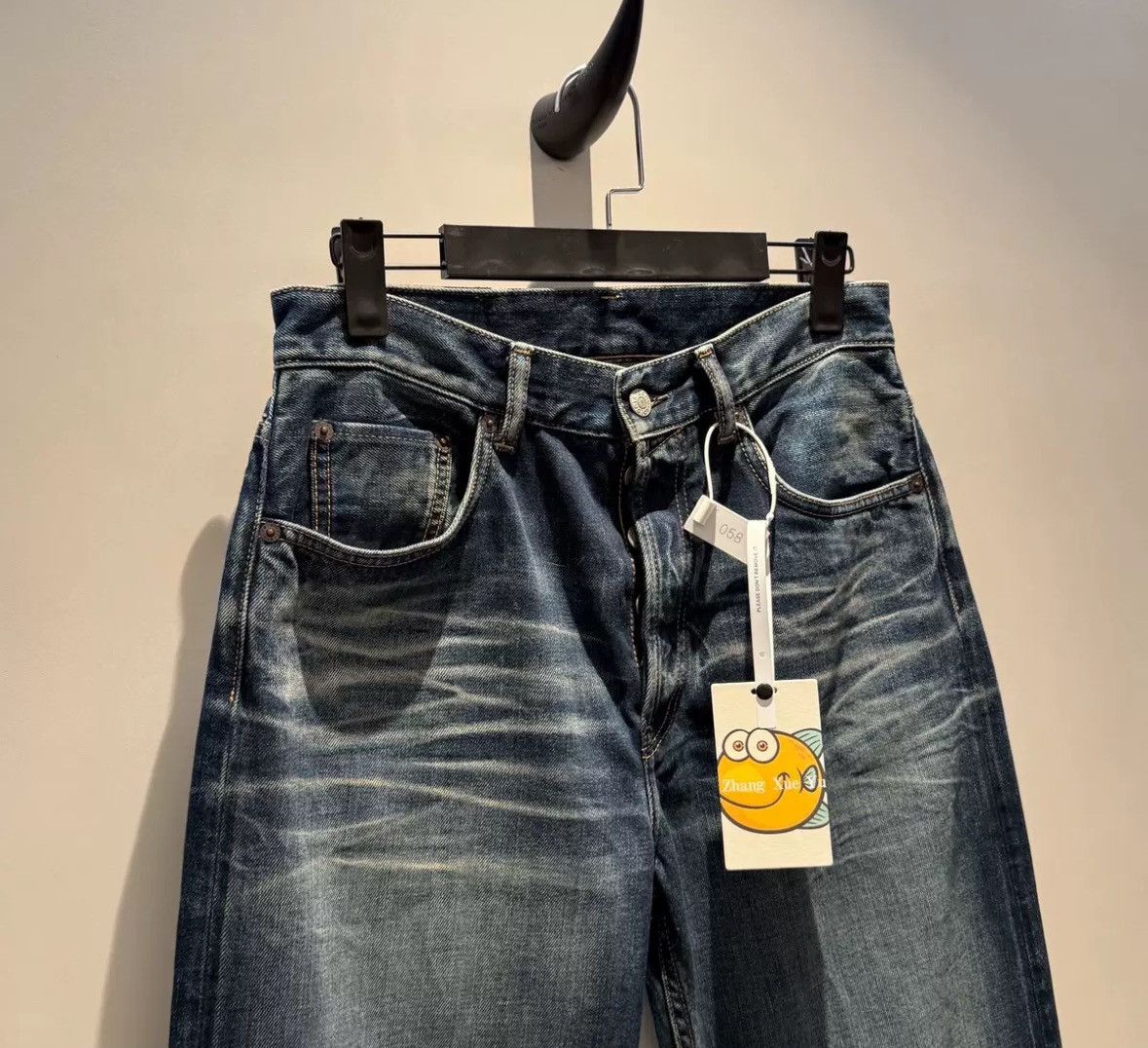 Acne Studios Acne studios Water wavy blue jeans 2412-Nextarrow Size US 32 / EU 48 - 4 Thumbnail