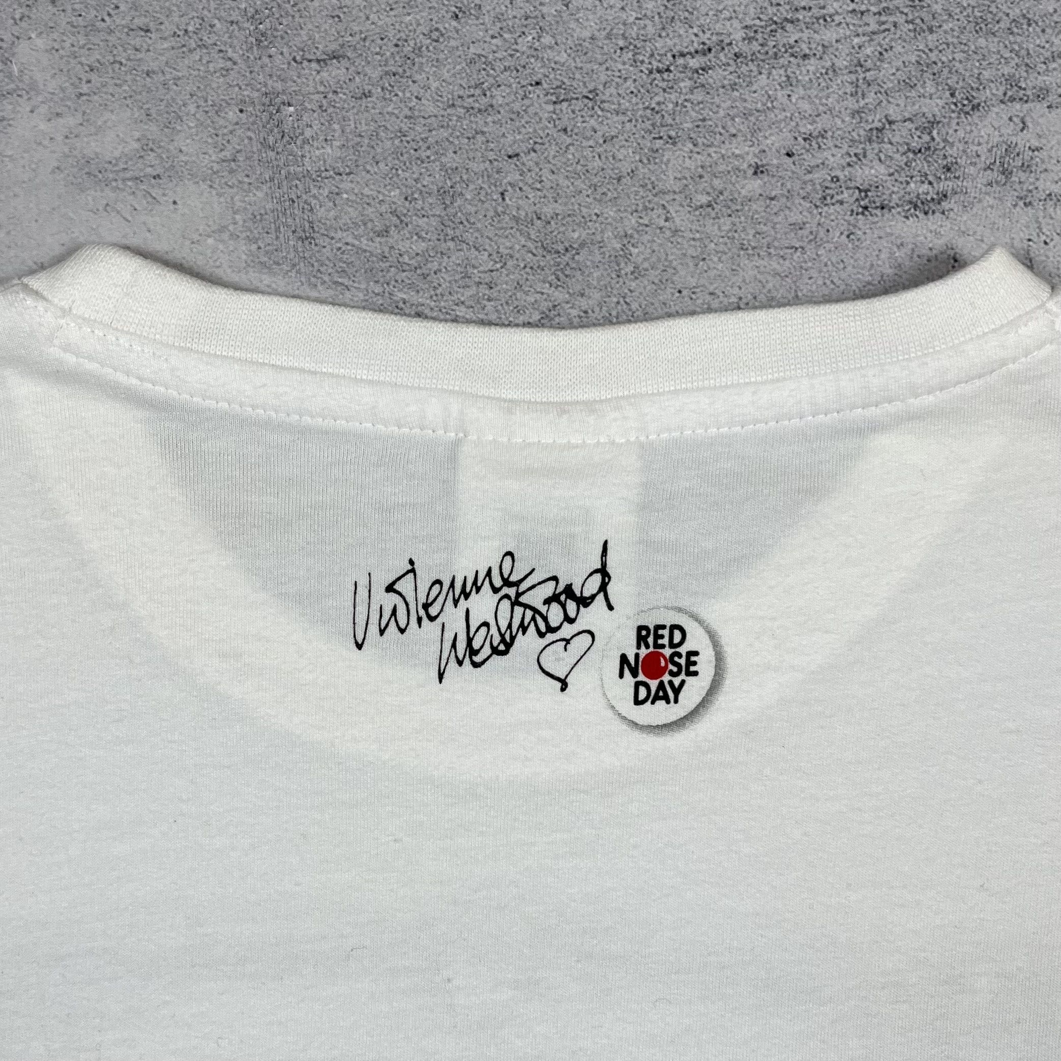 Vivienne Westwood Vivienne Westwood X Comic Relief Art Big Logo T Shirt Size US XS / EU 42 / 0 - 17 Thumbnail