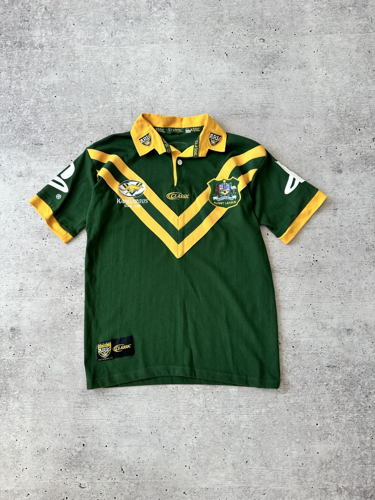 ARL.カンガルーズジャージ.CLASSIC オーストラリア ラグビー VB ARL.カンガルーズジャージ.CLASSIC オーストラリア ラグビー VB - メルカリ