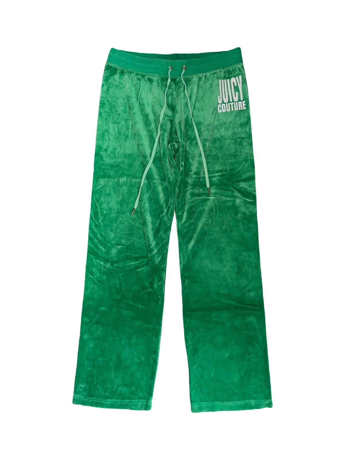 Juicy Couture Vintage Juicy Couture velvet green track pants🧚🏻💚 Size 29" - 1 Thumbnail