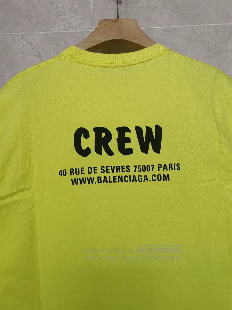 Balenciaga Balenciaga Crew Alphabet Small Logo Short Sleeve T-Shirt, Size US S / EU 44-46 / 1 - 4 Thumbnail