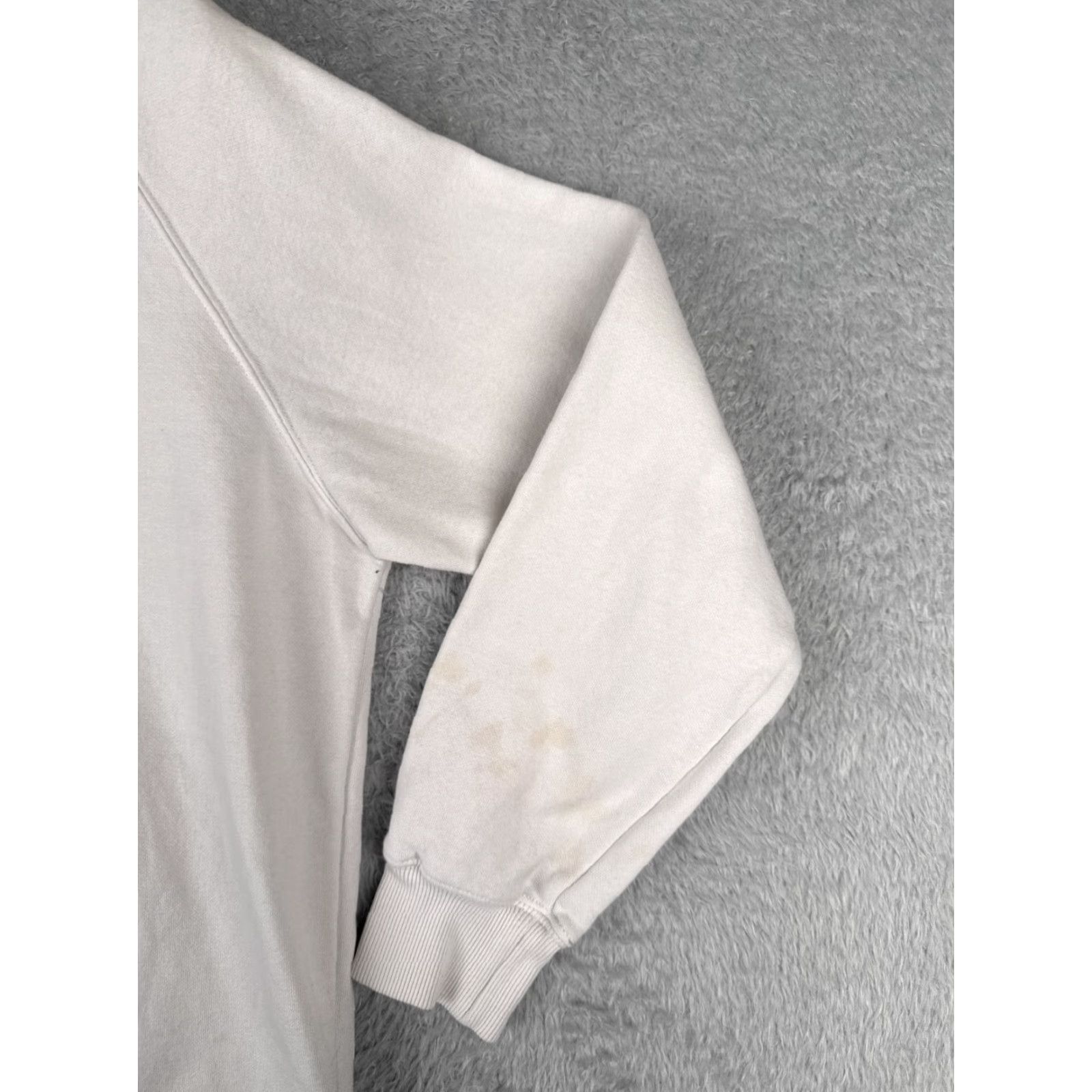 The North Face VINTAGE The North Face Hoodie Shirt Womens Medium White Pullover Pockets Logo Brand 90s Mens Womens Size M / US 6-8 / IT 42-44 - 2 Thumbnail