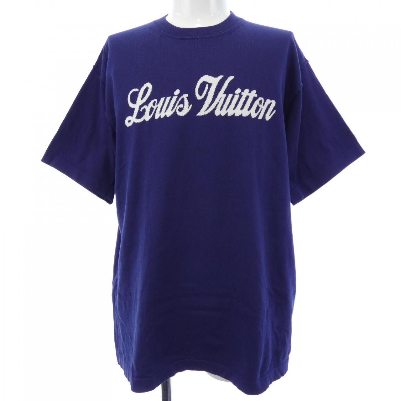 Louis Vuitton Louis Vuitton Graphic Short Sleeve Crewneck T-shirt Textile T-Shirts HNN20WJS5 DUTY FREE for USA