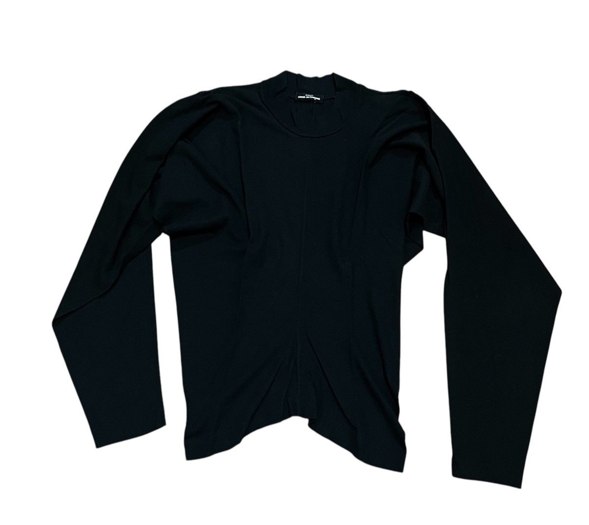 Comme des Garcons *FINAL DROP* Vintage cdg AD1990 black mockneck Size US S / EU 44-46 / 1 - 1 Thumbnail