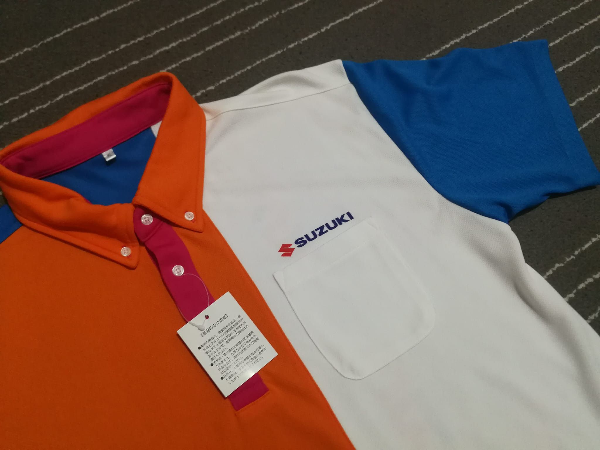 Other Suzuki polo tee polyester L Size US L / EU 52-54 / 3 - 6 Thumbnail