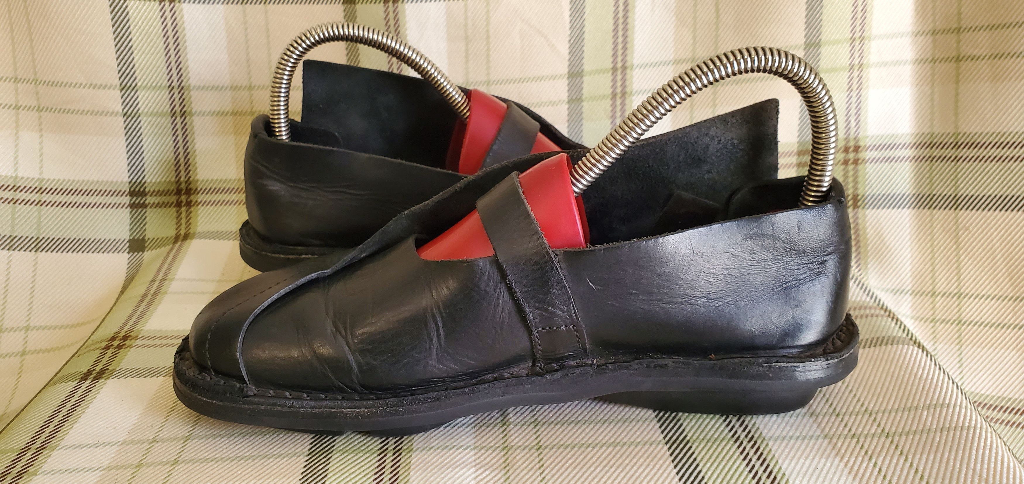 Trippen Trippen Black Slip On Leather Shoes Size US 6 / IT 36 - 6 Thumbnail