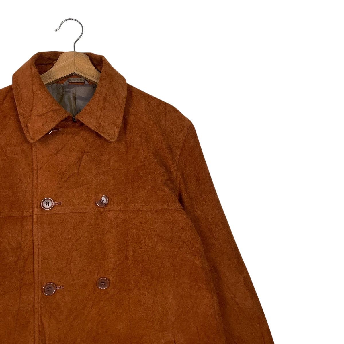 Romeo Gigli Gigli Brown Double Breasted Jacket Size US M / EU 48-50 / 2 - 5 Thumbnail