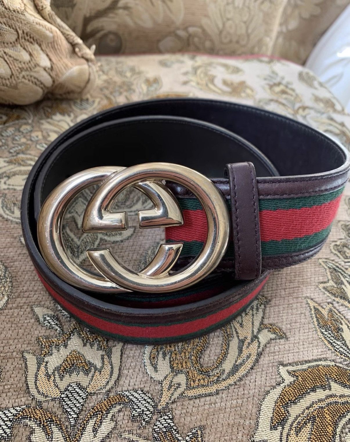 Gucci Gucci genuine leather belt K16 Size ONE SIZE - 1 Thumbnail