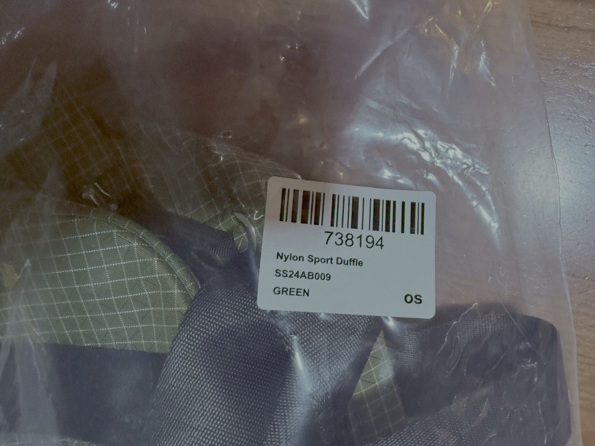 Aime Leon Dore Aime Leon Dore Ripstop Nylon Duffle Bag Olive Woven Logo ALD Size ONE SIZE - 11 Thumbnail