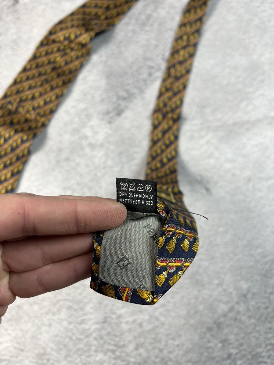 Fendi Vintage Fendi Roma luxury tie Size ONE SIZE - 6 Thumbnail