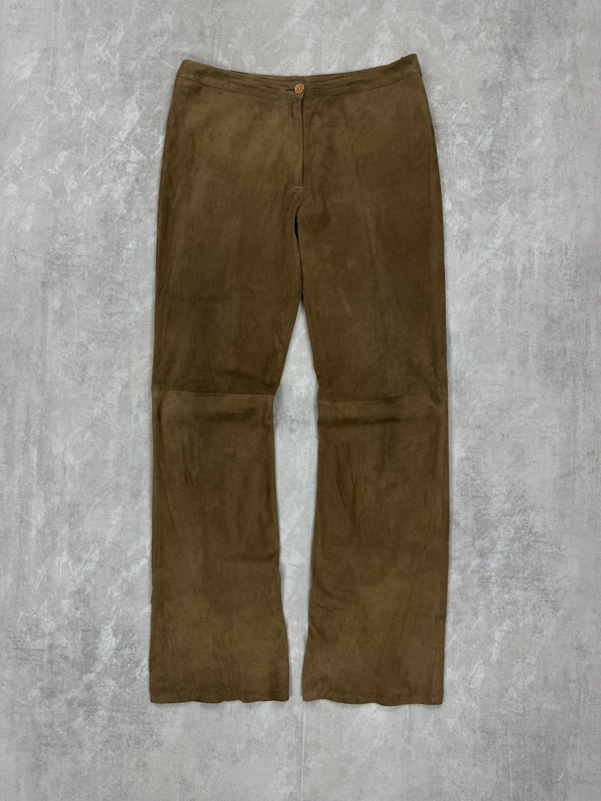 Gerard Darel Gerard Darel suede pants brown wester trousers cowgirl Size 30" / US 8 / IT 44 - 1 Thumbnail