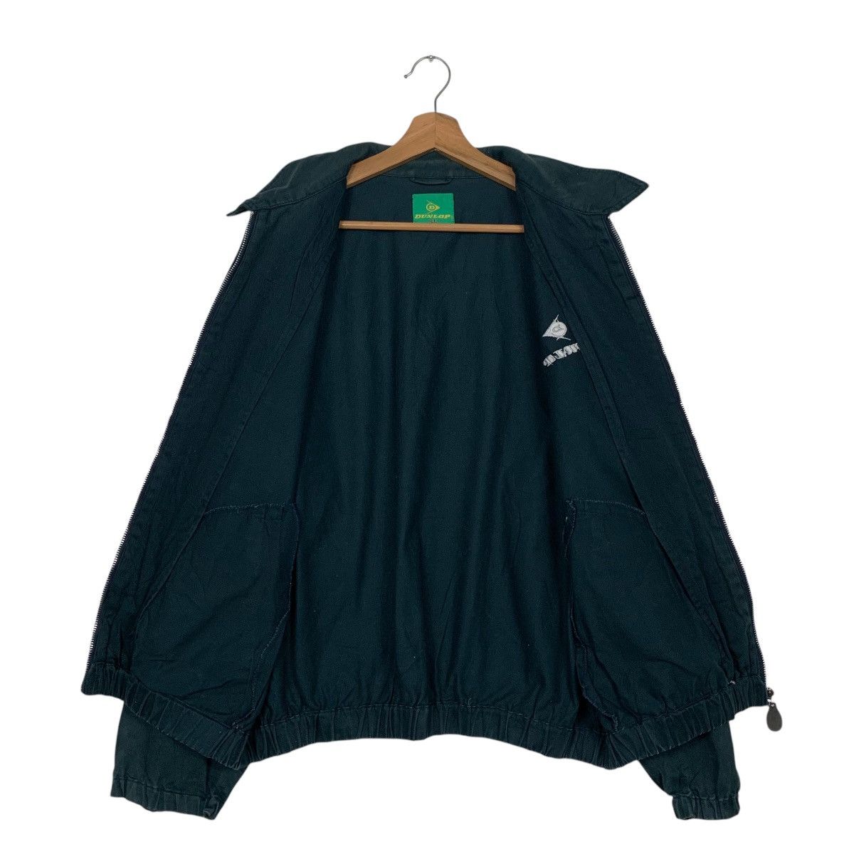 Dunlop Vintage 90s DUNLOP Embroidered Logo Casual Jacket #2825-C127 Size US L / EU 52-54 / 3 - 12 Thumbnail
