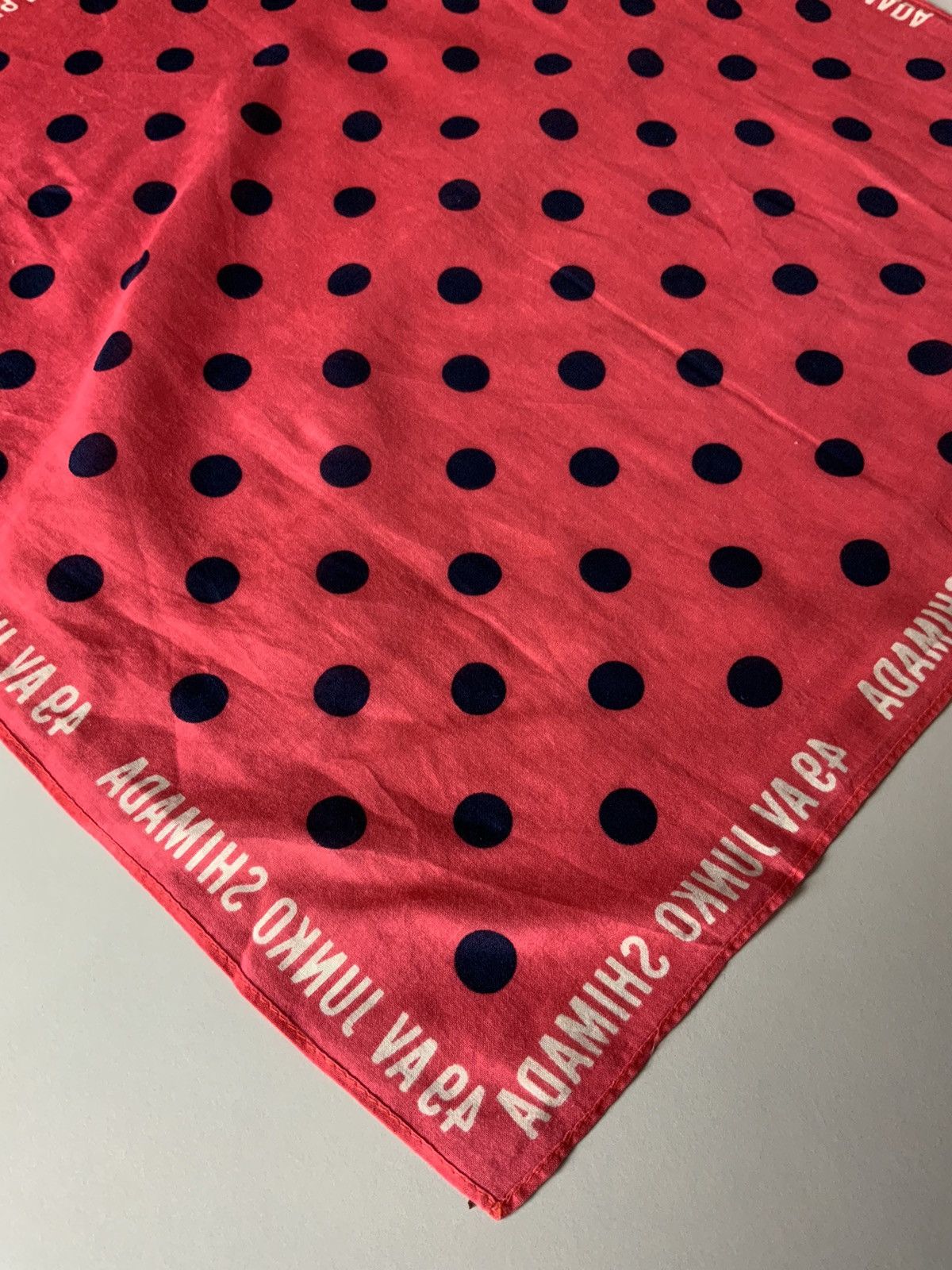 Japanese Brand 49 AV Junko Shimada Polkadot Bandana Size ONE SIZE - 11 Thumbnail