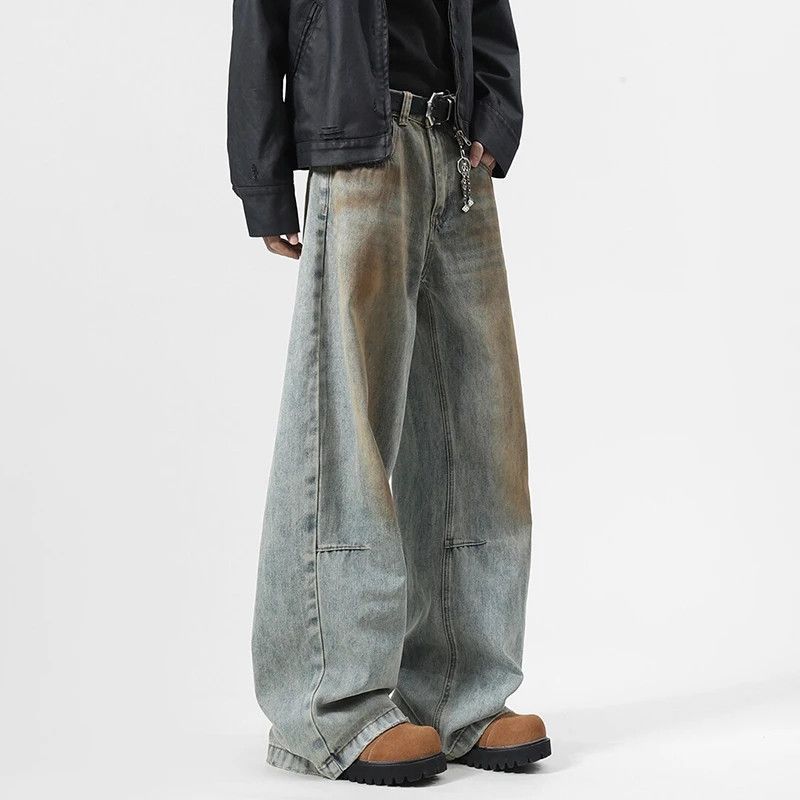 Japanese Brand × Jean Denim pants Splotch worn out jeans Size US 27 - 3 Thumbnail