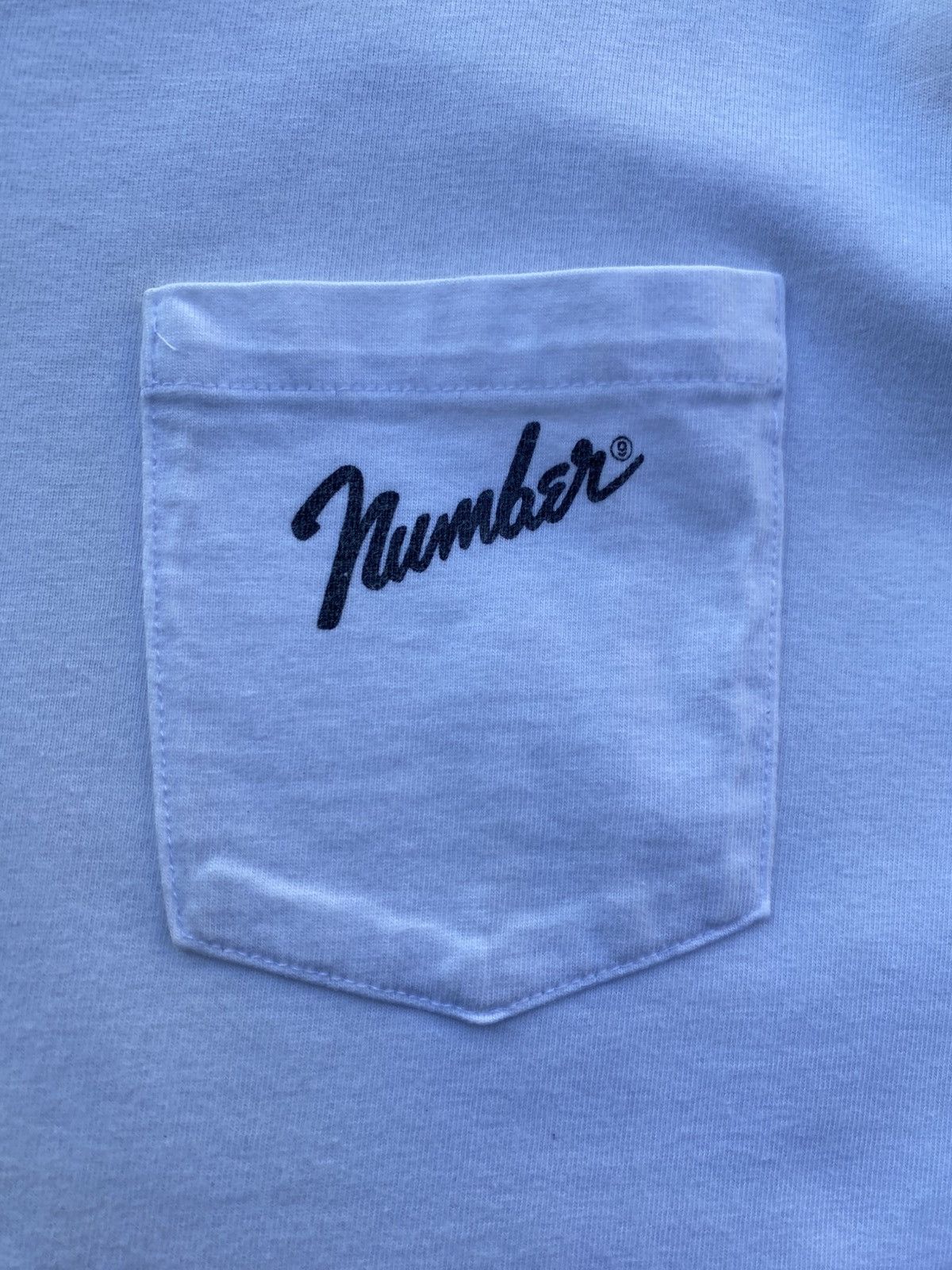 Number (N)ine Rare Number Nine Takahiromiyashita Small Logo Pocket Tee Size US M / EU 48-50 / 2 - 13 Thumbnail