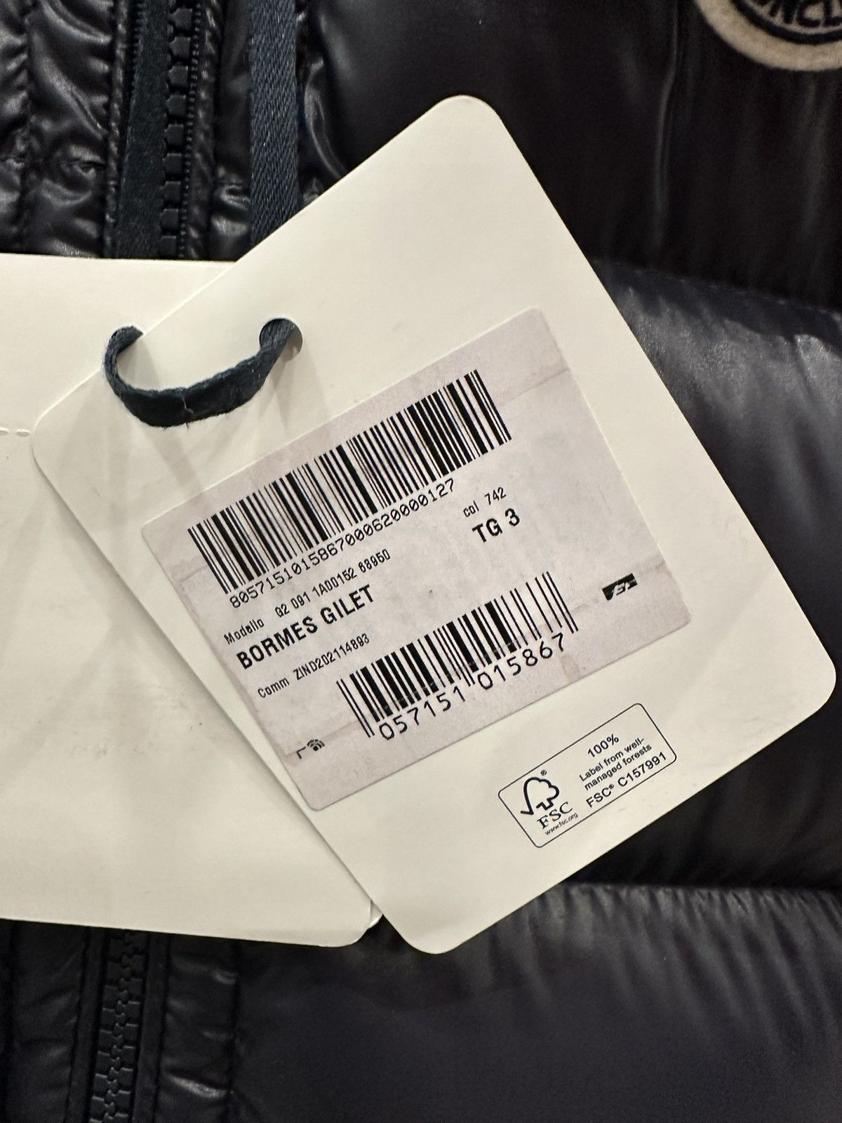 Moncler Moncler Bormes Gilet Vest Size US L / EU 52-54 / 3 - 9 Thumbnail
