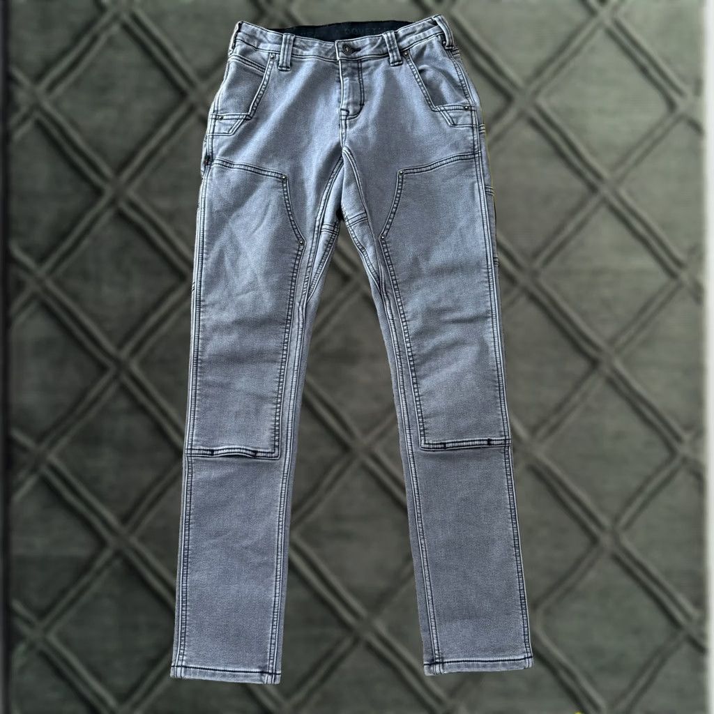Denime Dovetail Workwear Pants Womens 2 Gray Maven Thermal Denim Stretch Size Size 26" / US 2 / IT 38 - 1 Thumbnail