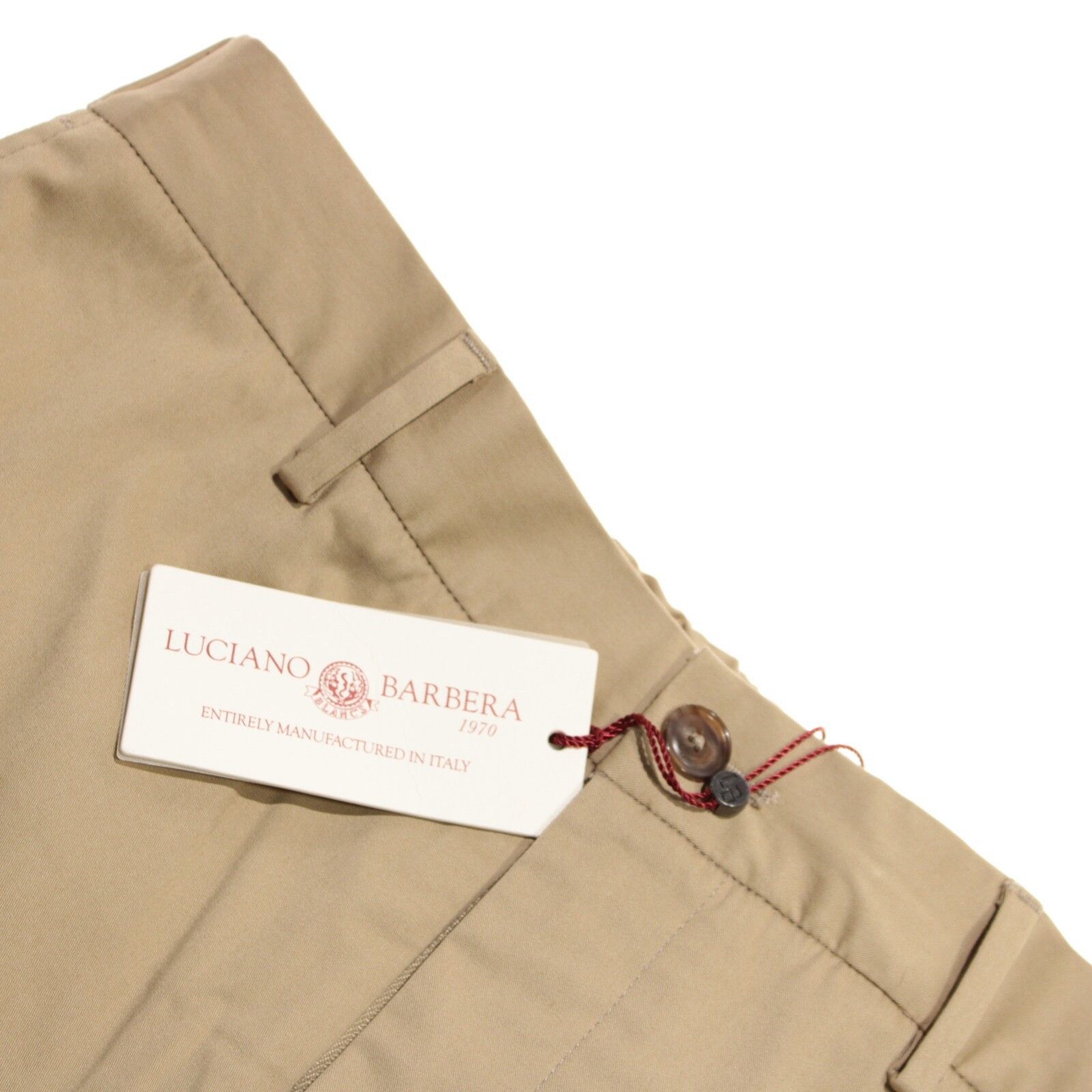 Luciano Barbera Luciano Barbera New with tags Chino Size 34 US In Beige Size US 34 / EU 50 - 1 Thumbnail
