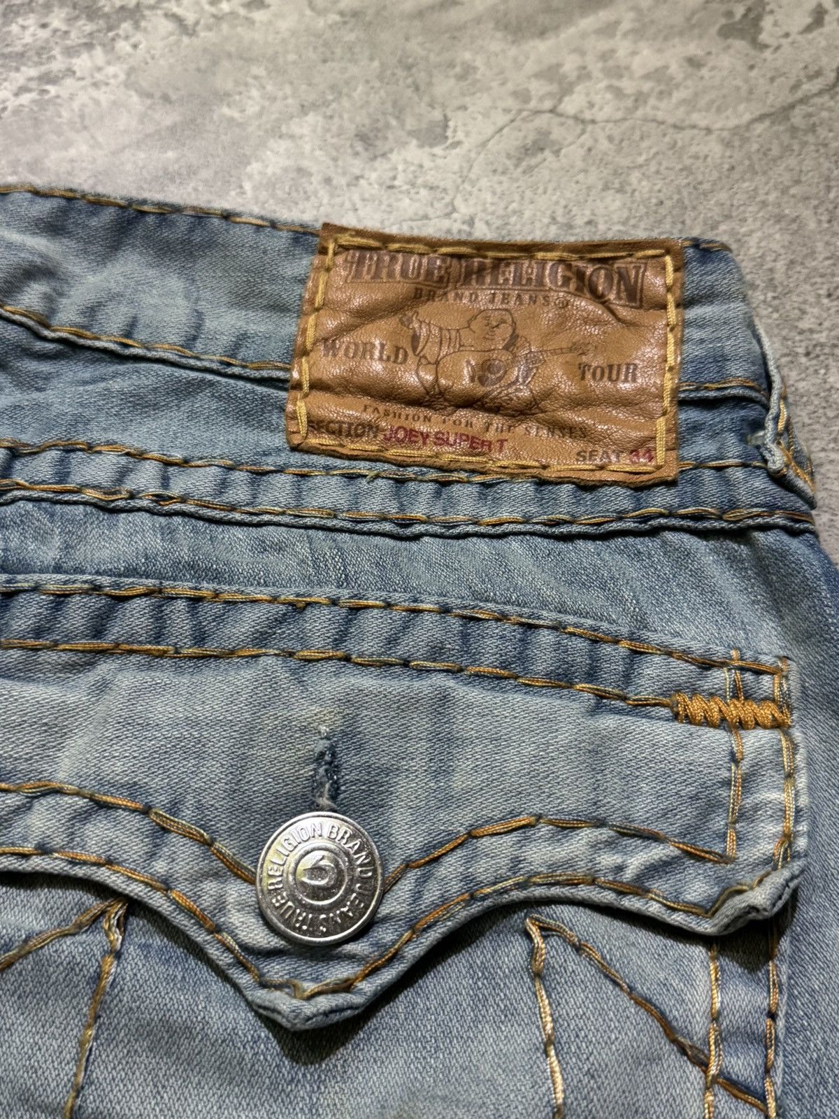 True Religion Y2k True Relegion Baggy jeans Size US 35 - 8 Thumbnail