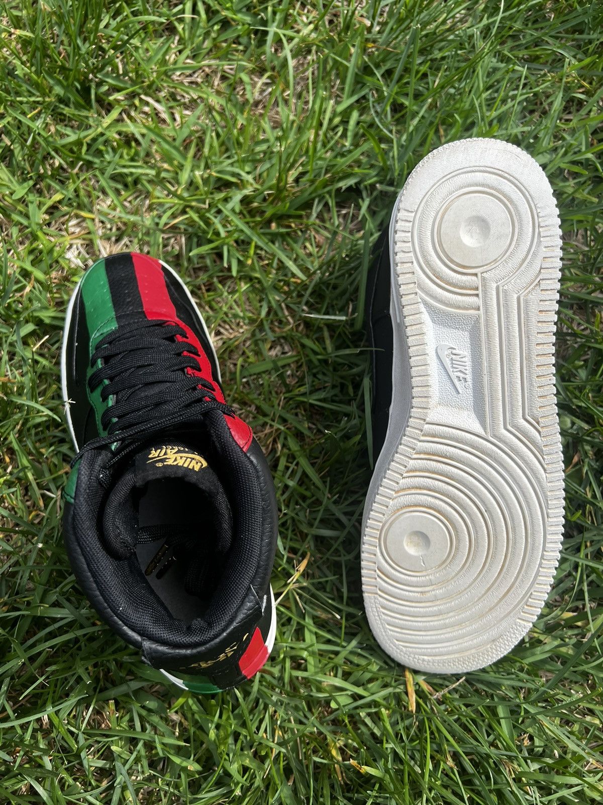 Nike CLEAN Nike AF1 size 10 BHM Air Force High 2018 Shoes Size US 10 / EU 43 - 4 Thumbnail