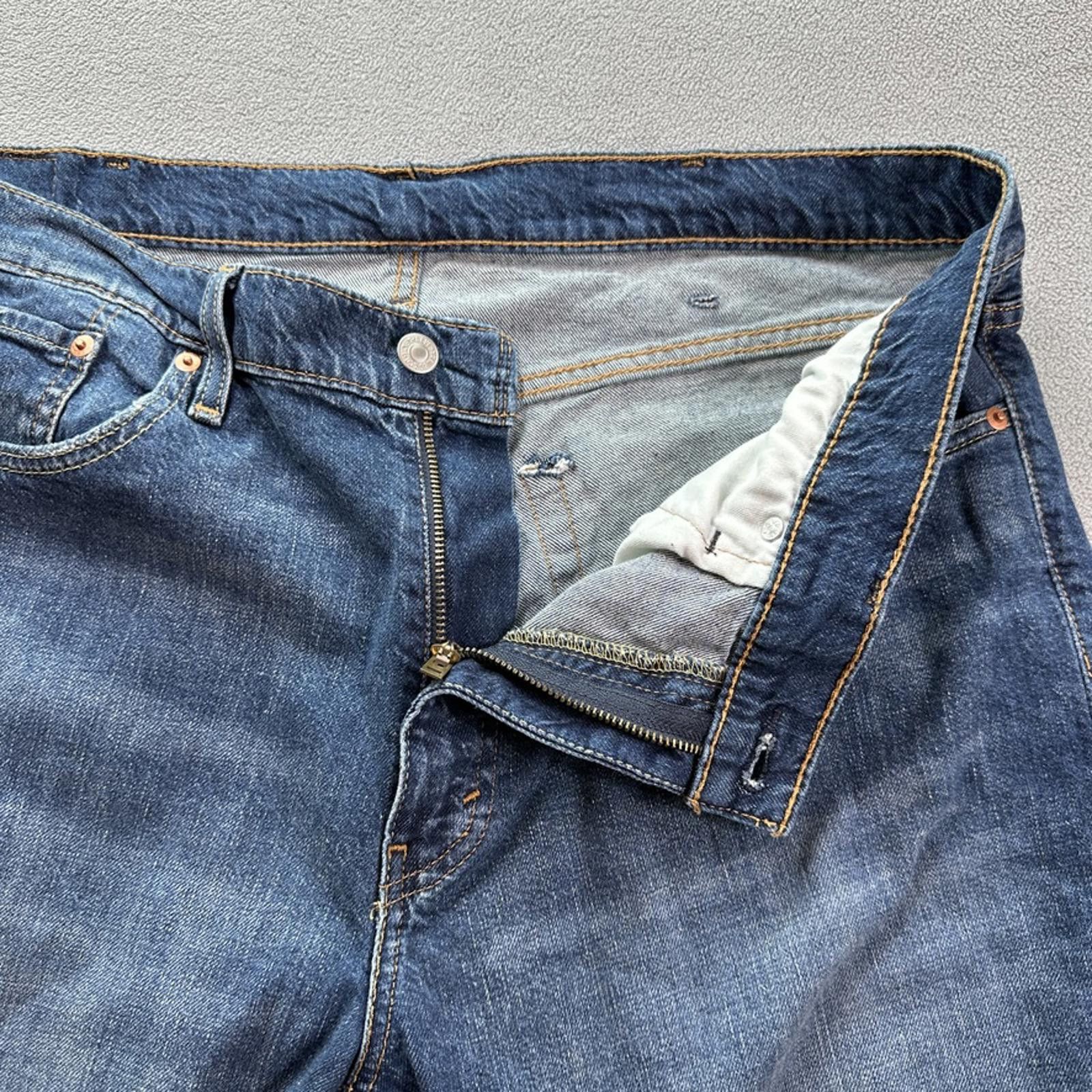 Levi's Levis 559 Jeans Mens 38x30 Blue Relaxed Straight Fit Size US 30 / EU 46 - 6 Thumbnail