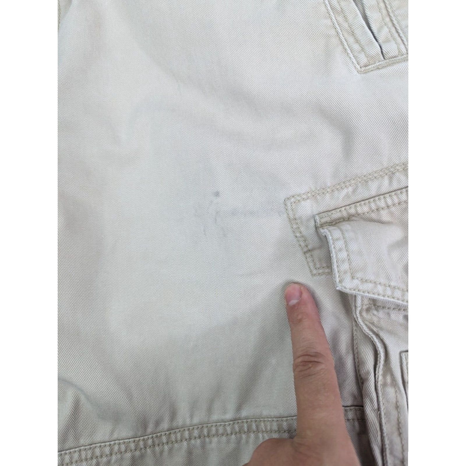 Old Navy Old Navy Surplus Shorts Cargo Men's 40 Beige Cotton Baggy Work Utility Y2K Military Pocket Cargo Short Beige Men Size US 40 / EU 56 - 2 Thumbnail