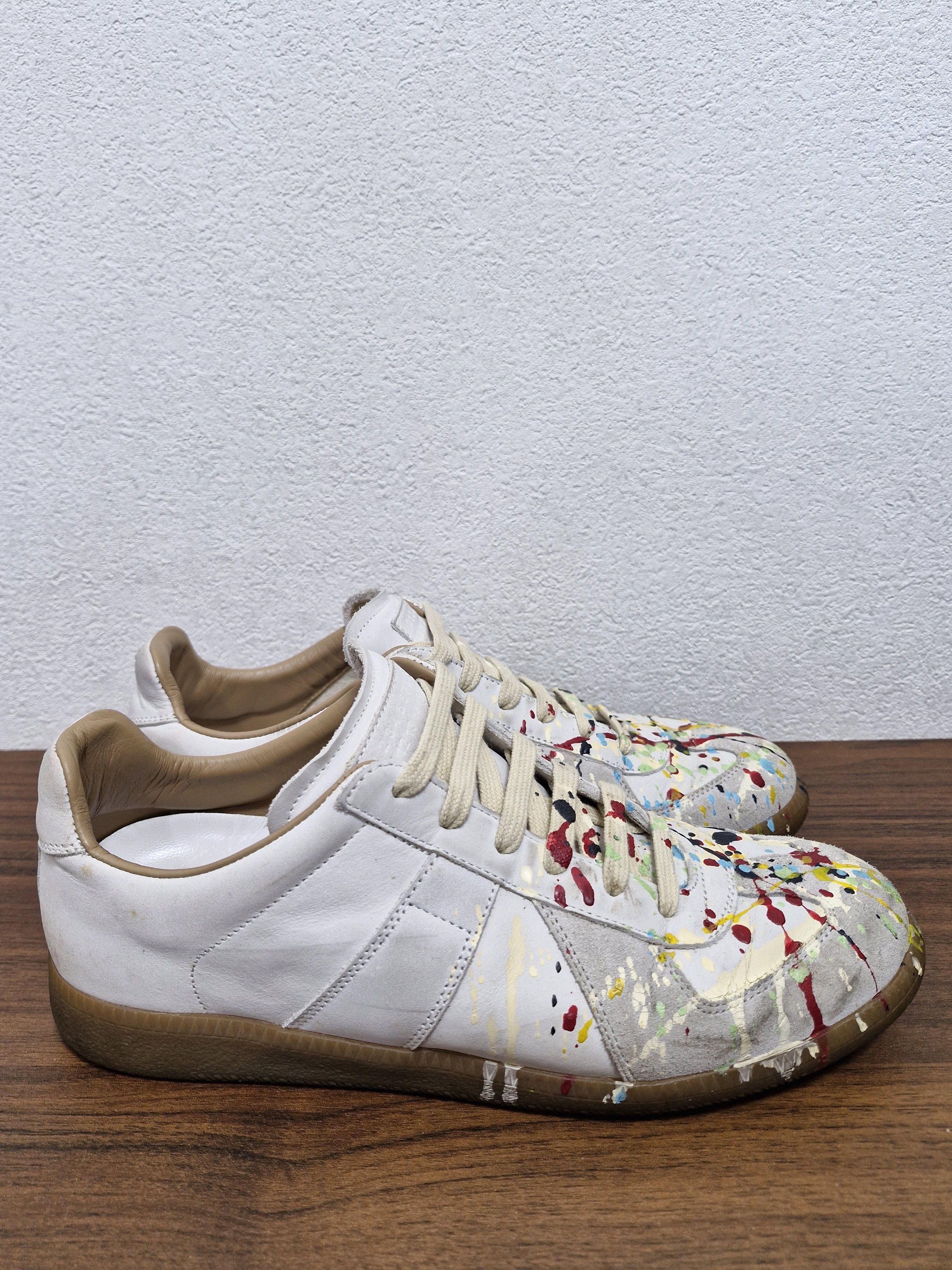 Maison Margiela MAISON MARGIELA Paint Splatter GATs Size US 8 / EU 41 - 3 Thumbnail