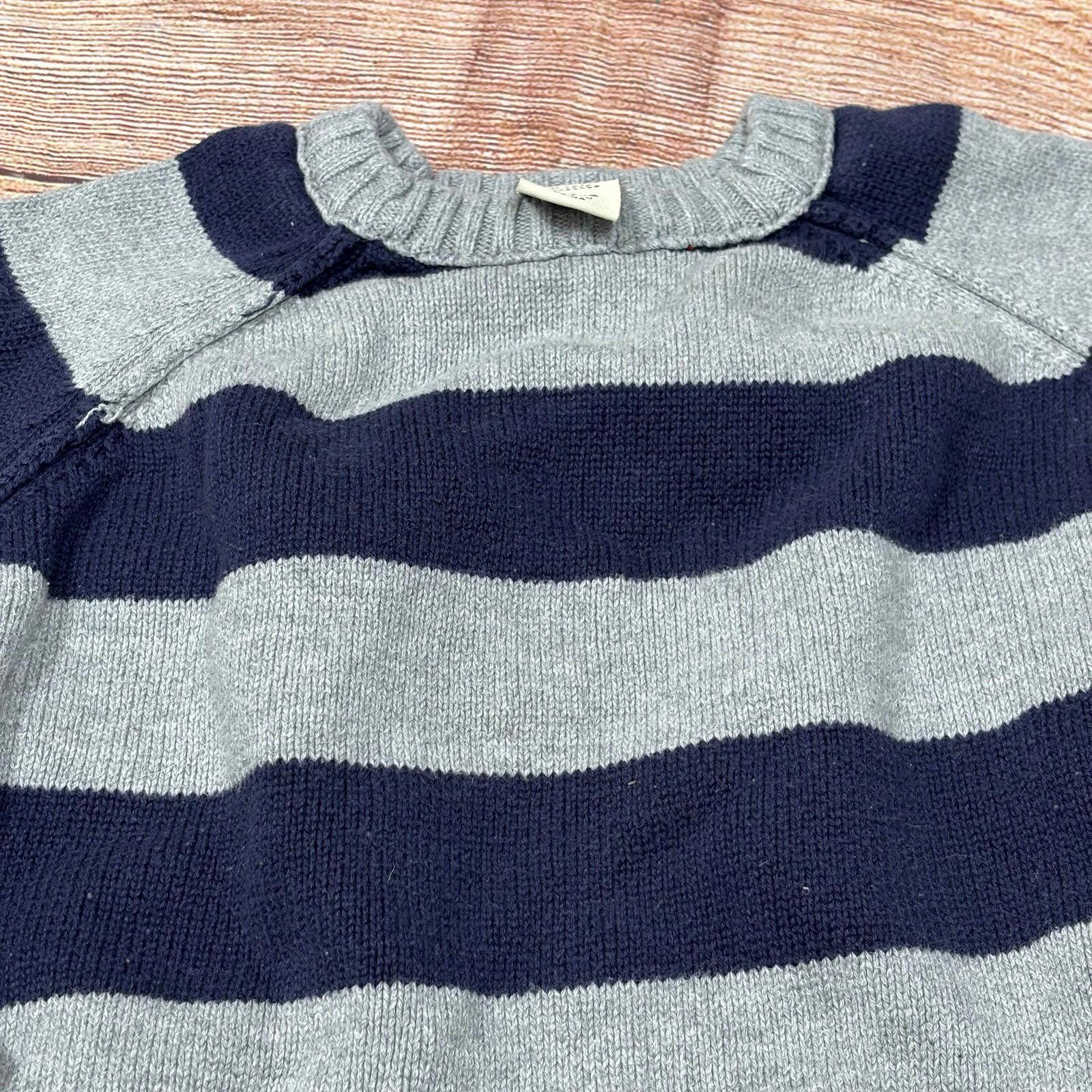Cherokee Cherokee Kids Striped Cotton Sweater XS 4/5 Size US XS / EU 42 / 0 - 2 Thumbnail