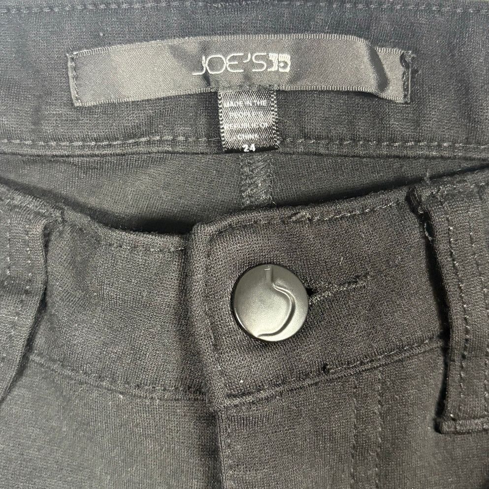 Joe's Joe’s Jeans Black Skinny Jeans Mid Rise Stretch #0515 Size 24" / US 00 / IT 34 - 3 Thumbnail
