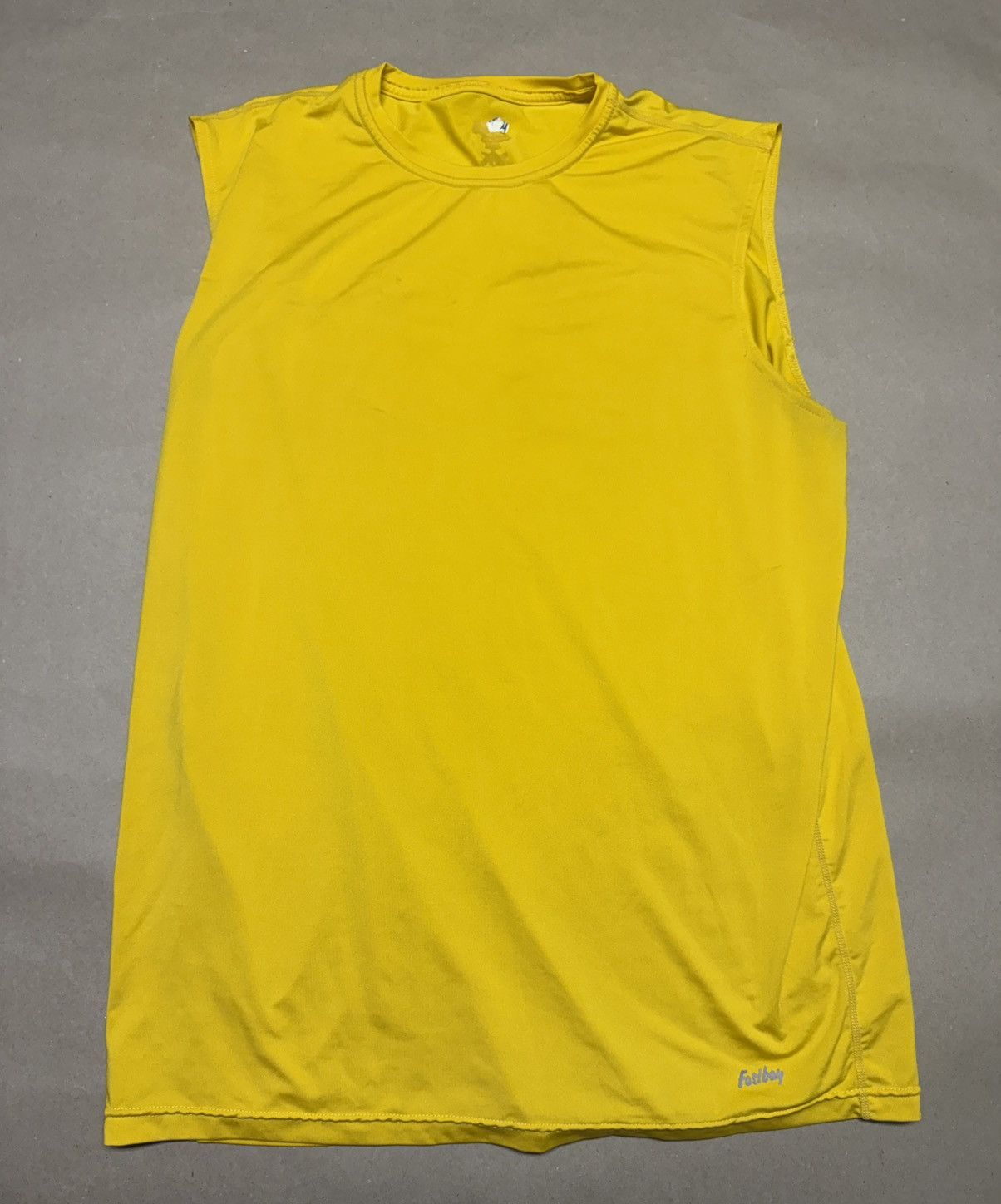 Other Eastbay Essential sleeveless tank top Yellow Gym Shirt XL! Size US XL / EU 56 / 4 - 1 Thumbnail